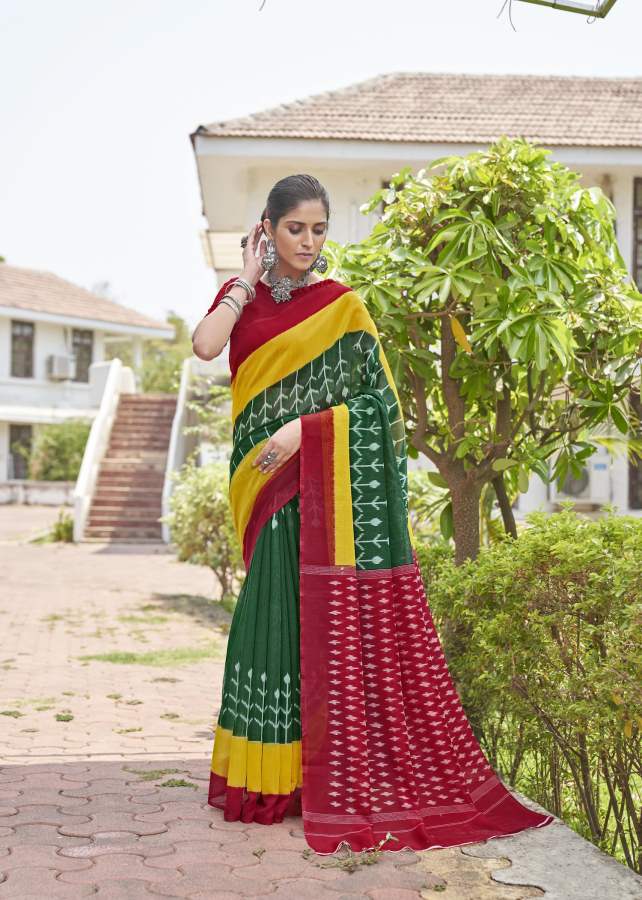 Shangrila Mulmul Cotton 8 New Designer Fancy Festive Wear Printed Handloom Saree Collection
